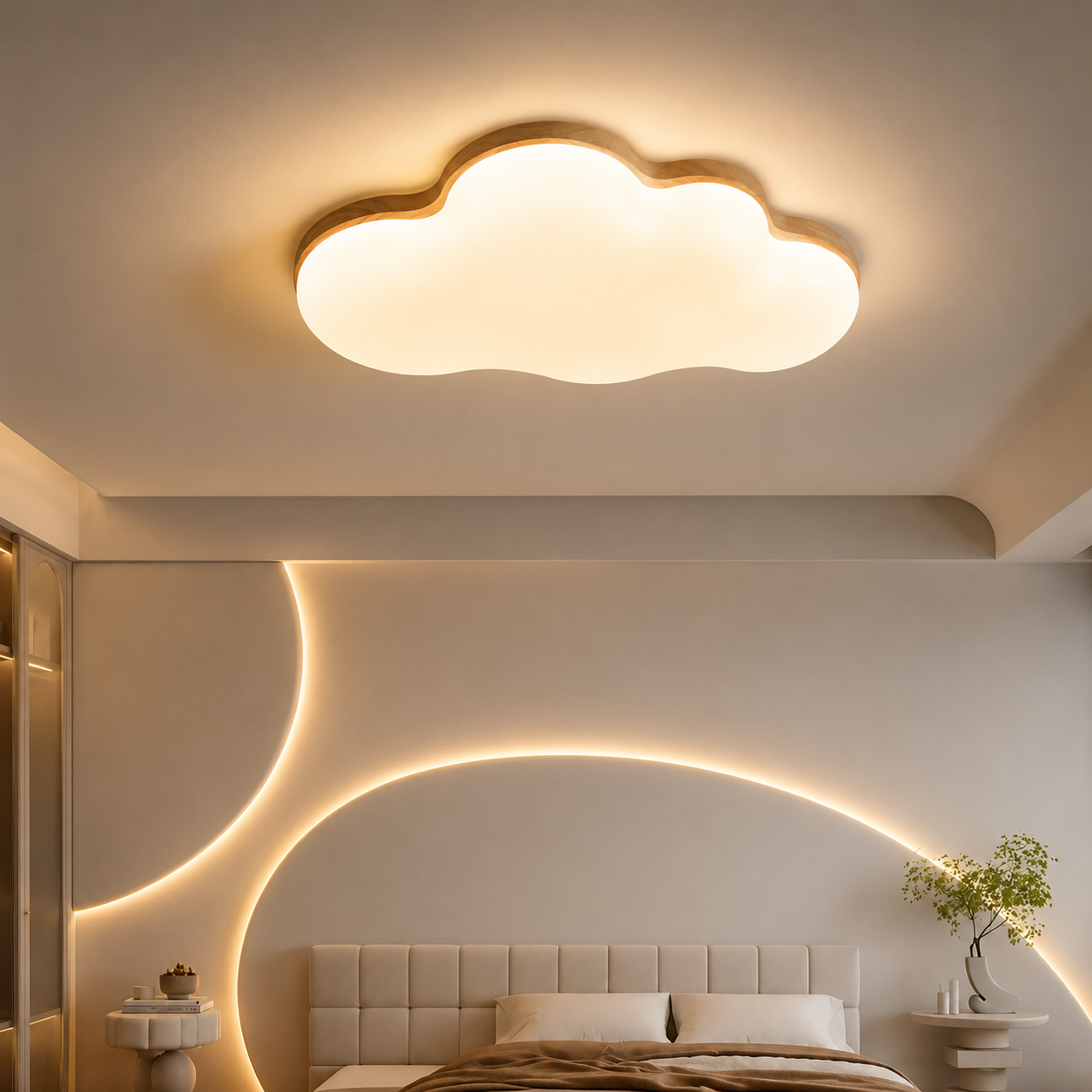 Nordic Cloud Kids Ceiling Light