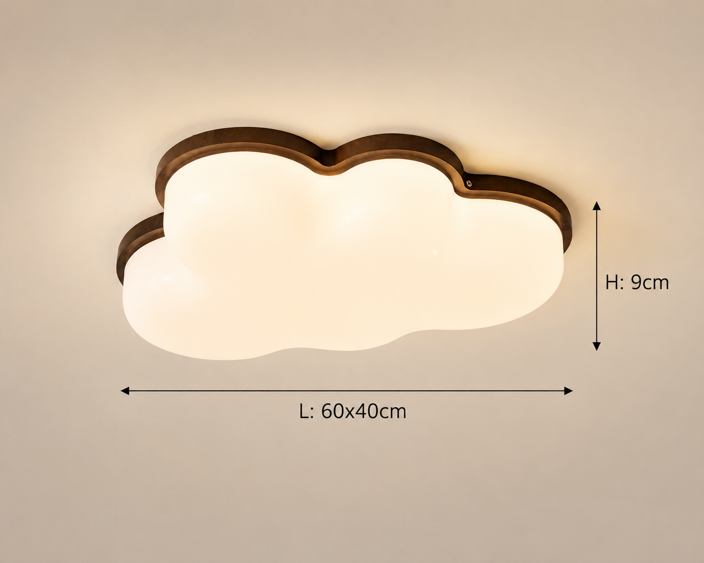 Nordic Cloud Kids Ceiling Light