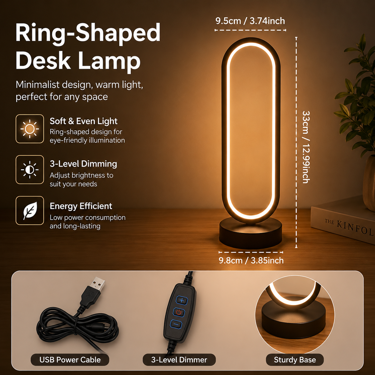 Ring LED Night Lamp