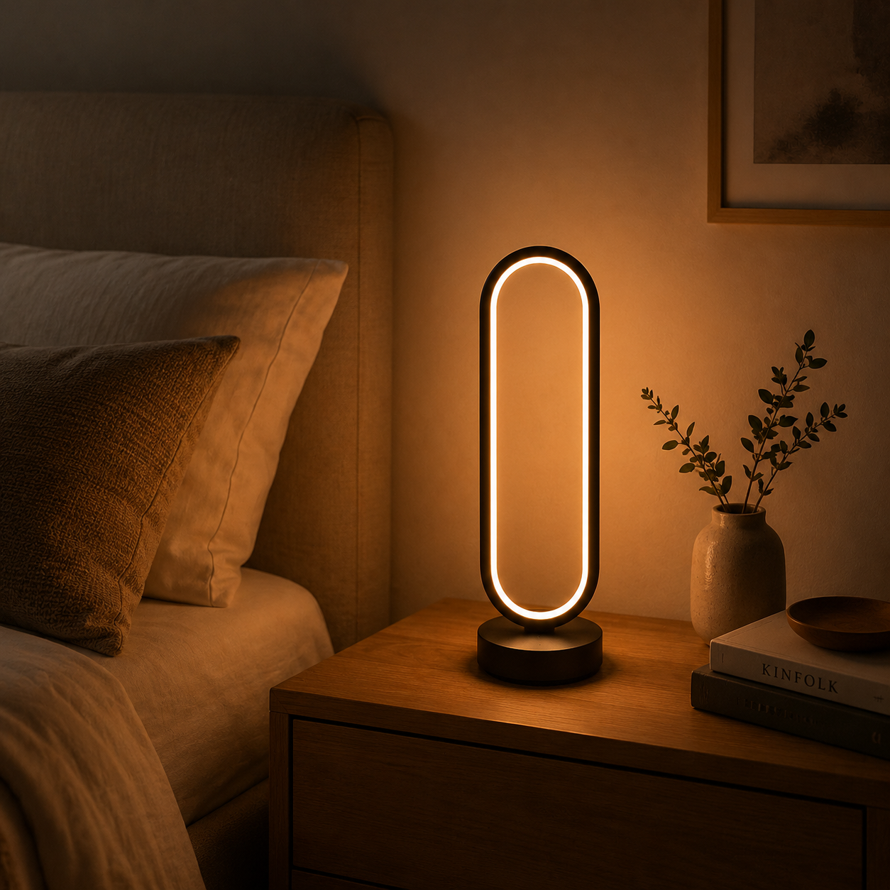 Ring LED Night Lamp