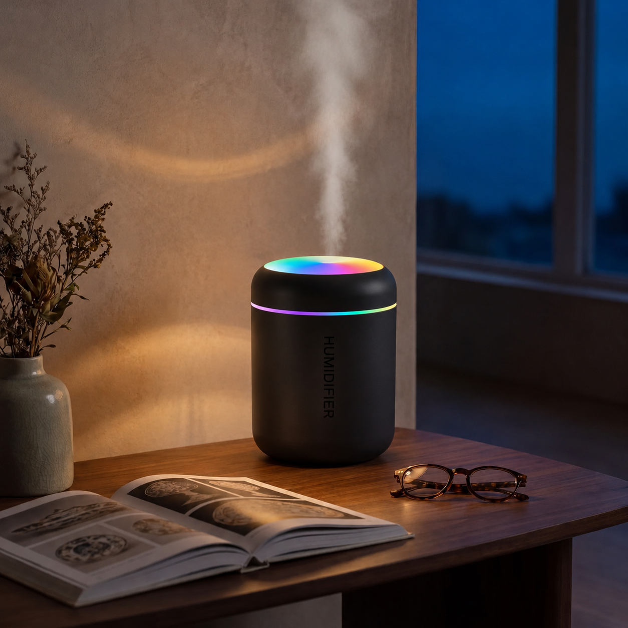 Mini USB Air Humidifier Diffuser