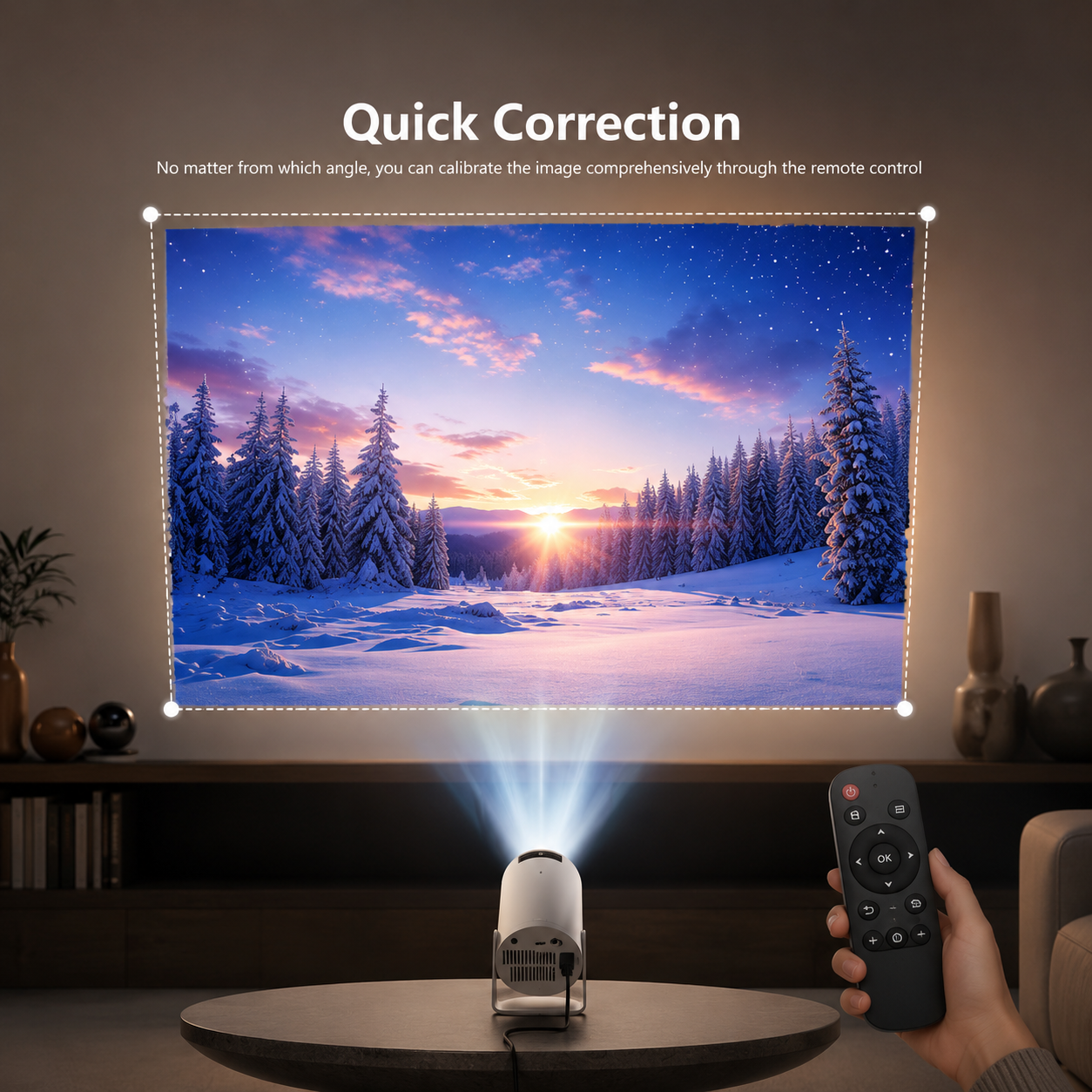 P30 Pro Smart Mini Projector