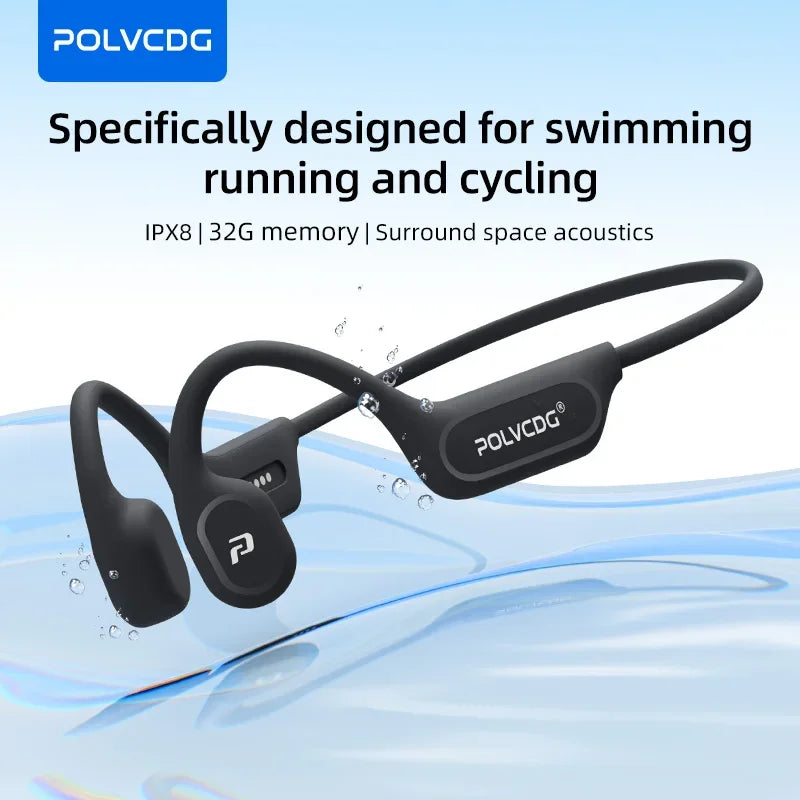 IPX8 Bone Conduction Sport Earphones 32G