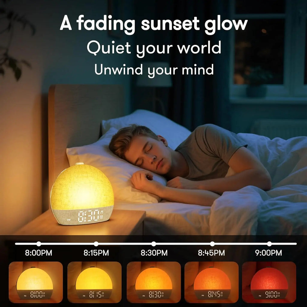 Sunrise Wake-Up Light Alarm Clock
