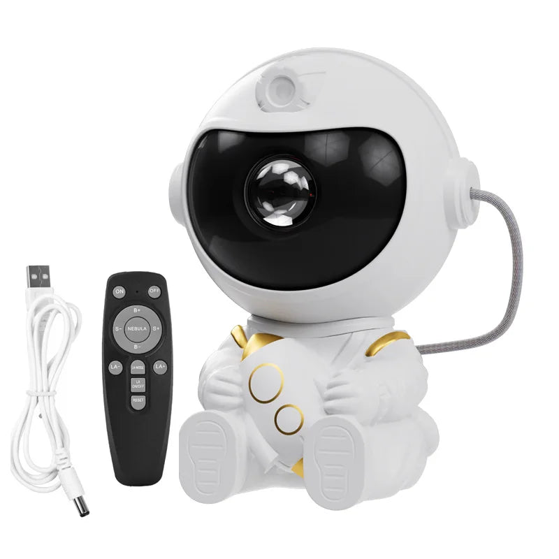 Astronaut Nebula Night Projector