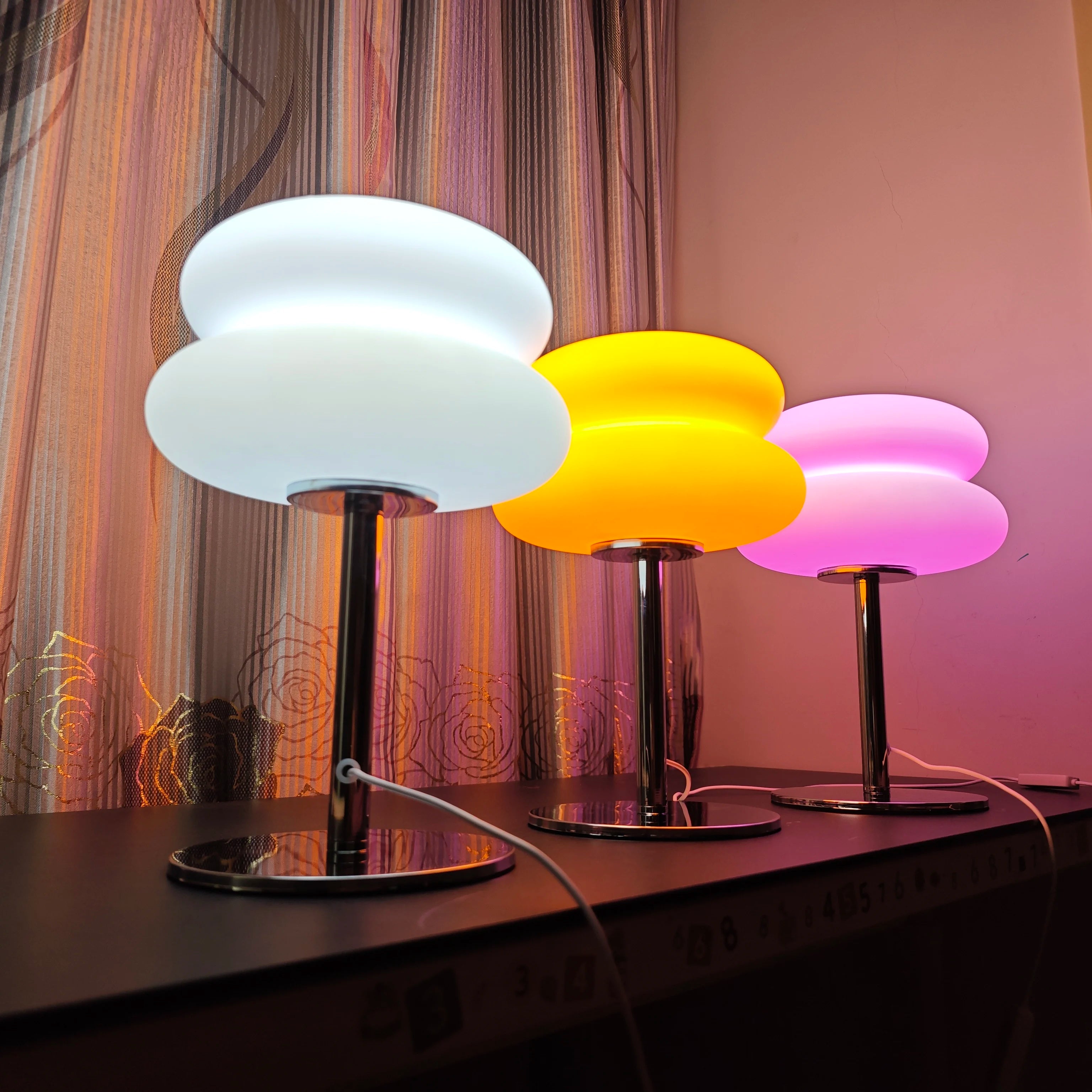 LED Mushroom USB Desk Lamp