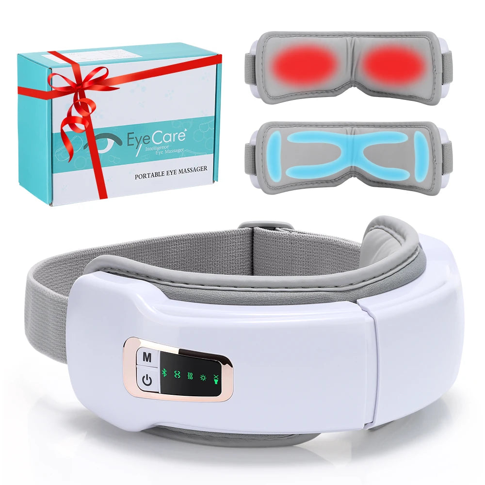 Foldable Eye Pressure Massager Glasses