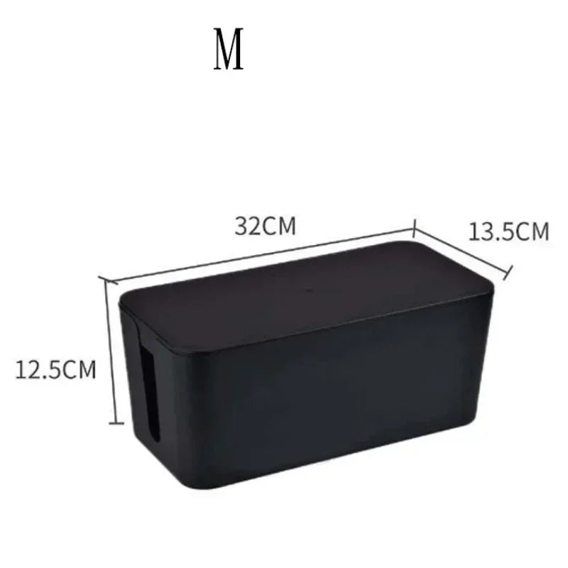 Desktop Cable Storage & Organizer Box