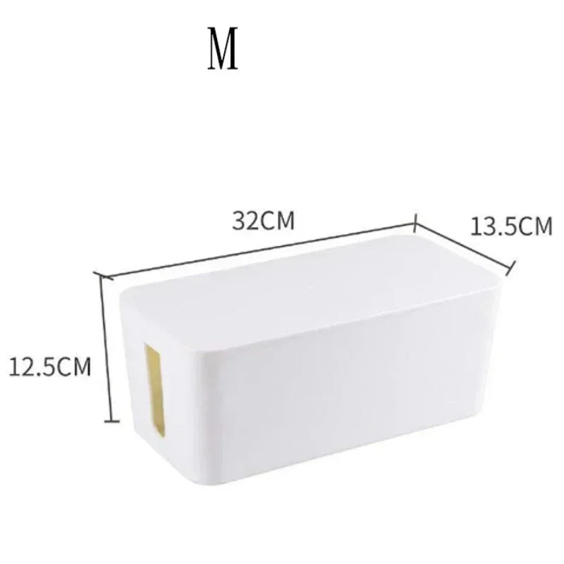 Desktop Cable Storage & Organizer Box