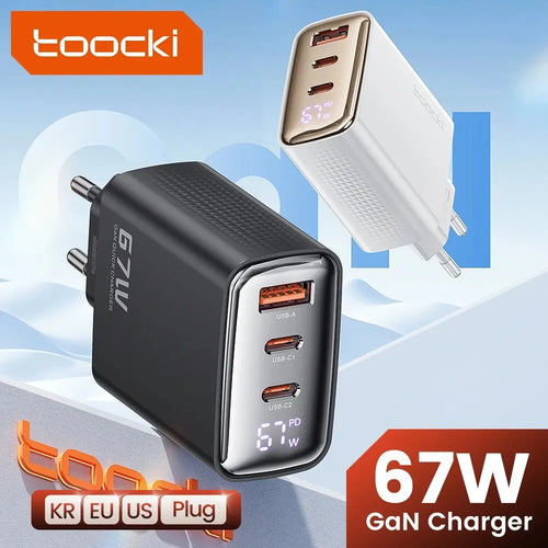 67W GaN USB-C Fast Charger