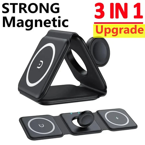 3-in-1 MagSafe Foldable Wireless Charger