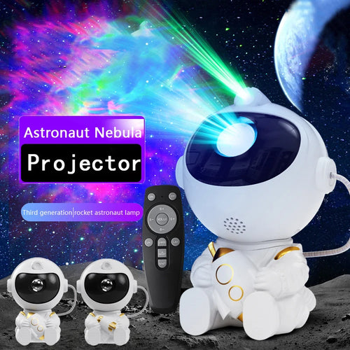Astronaut Nebula Night Projector
