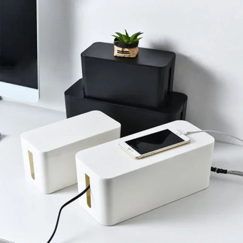 Desktop Cable Storage & Organizer Box