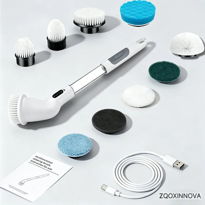 Cordless Electric Spin Scrubber Brush