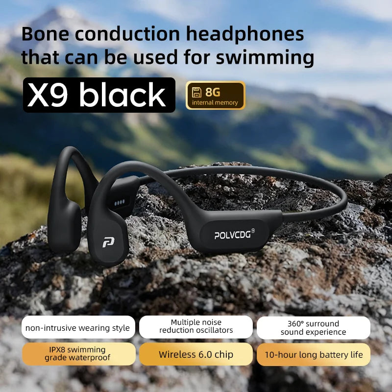 IPX8 Bone Conduction Sport Earphones 32G