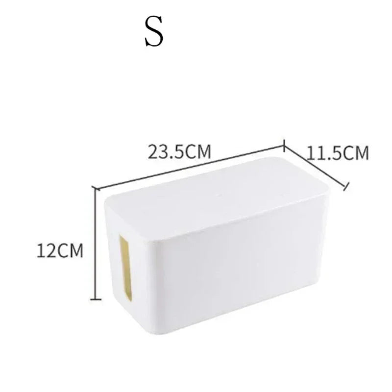 Desktop Cable Storage & Organizer Box