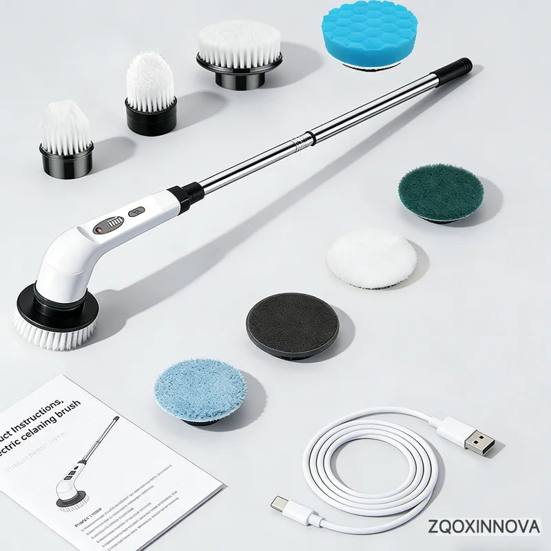 Cordless Electric Spin Scrubber Brush