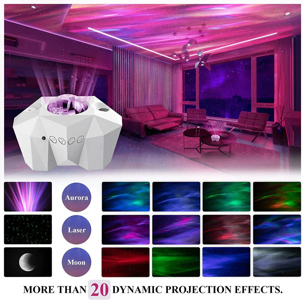 Aurora Galaxy Star Projector