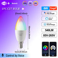 Smart RGB LED Candle Bulb E14 WiFi