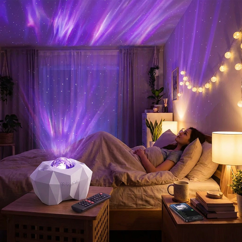 Aurora Galaxy Star Projector lifestyle