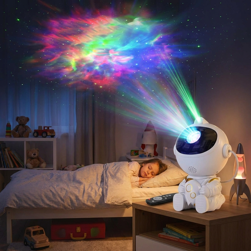 Astronaut Nebula Night Projector lifestyle