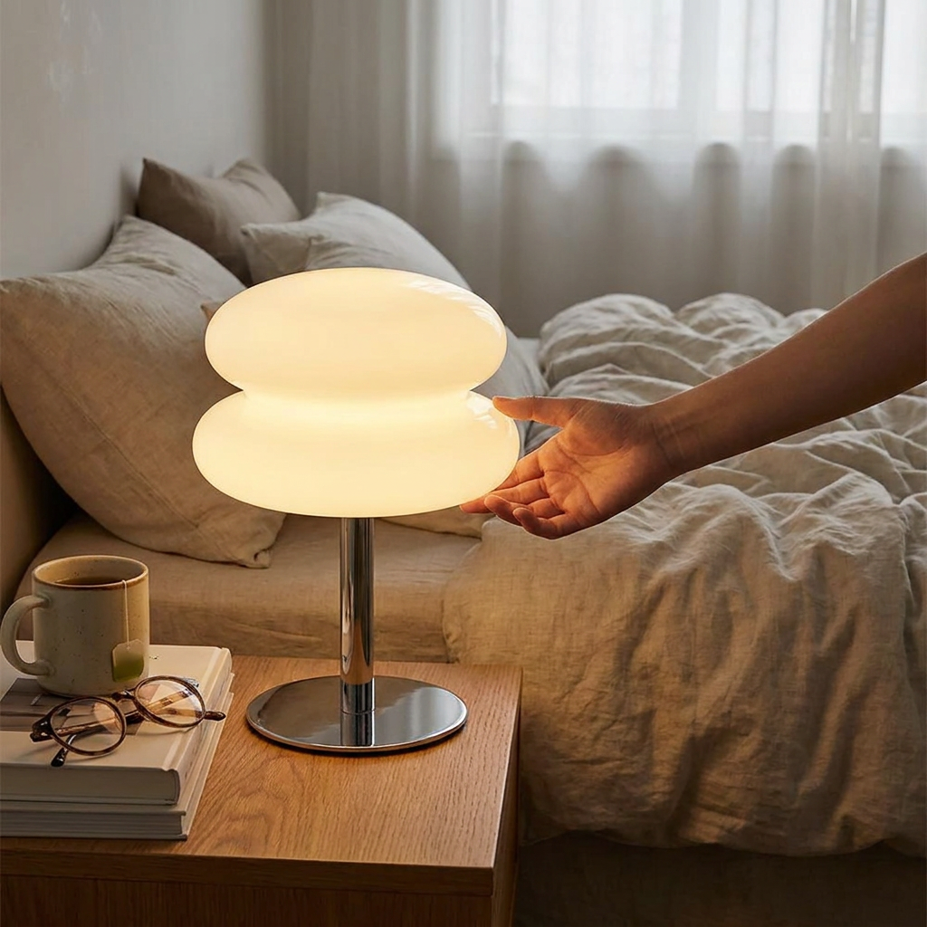 LED Mushroom USB Desk Lamp lifestyle